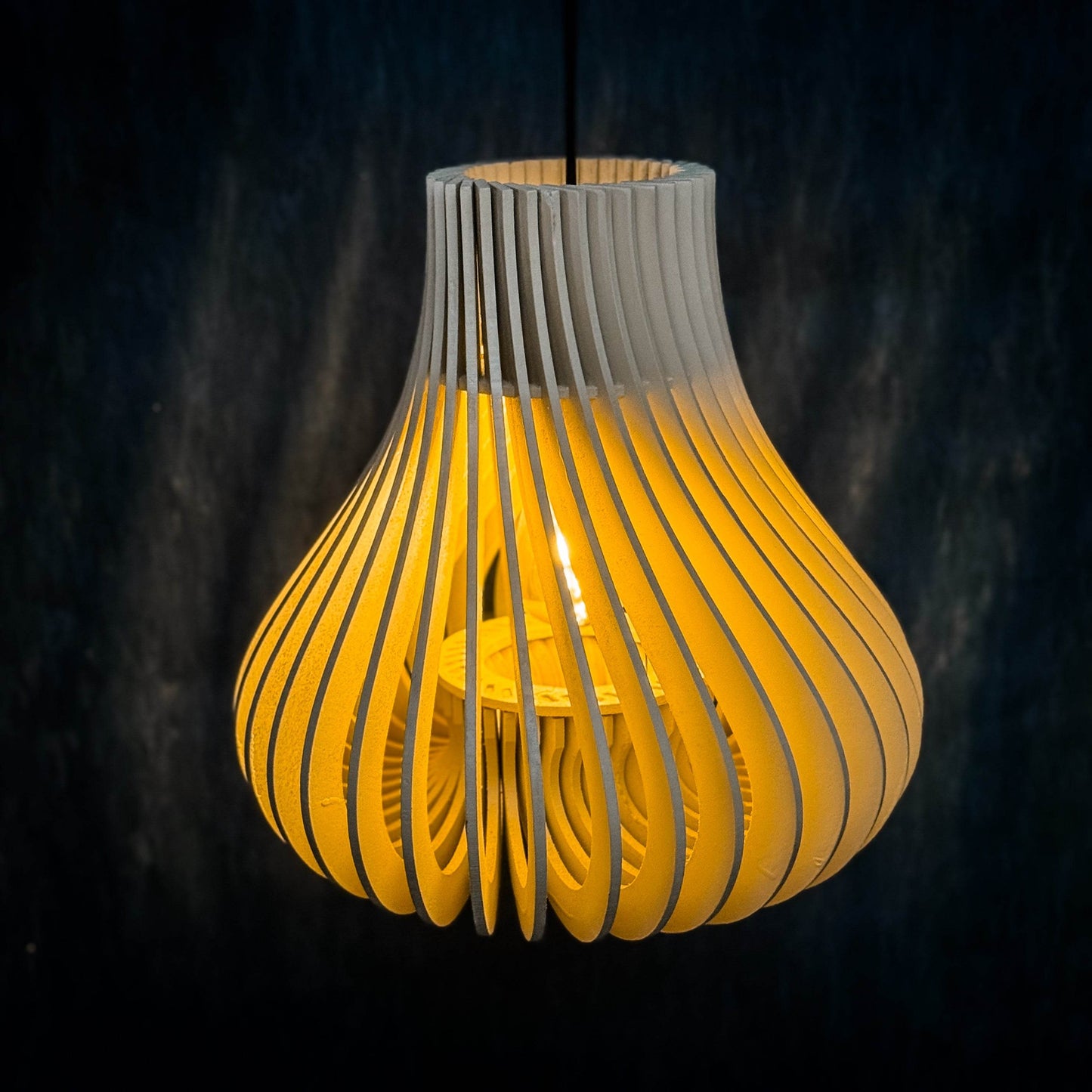 TimberLight – Flowing Pendant Lamp - SERENES SPACE
